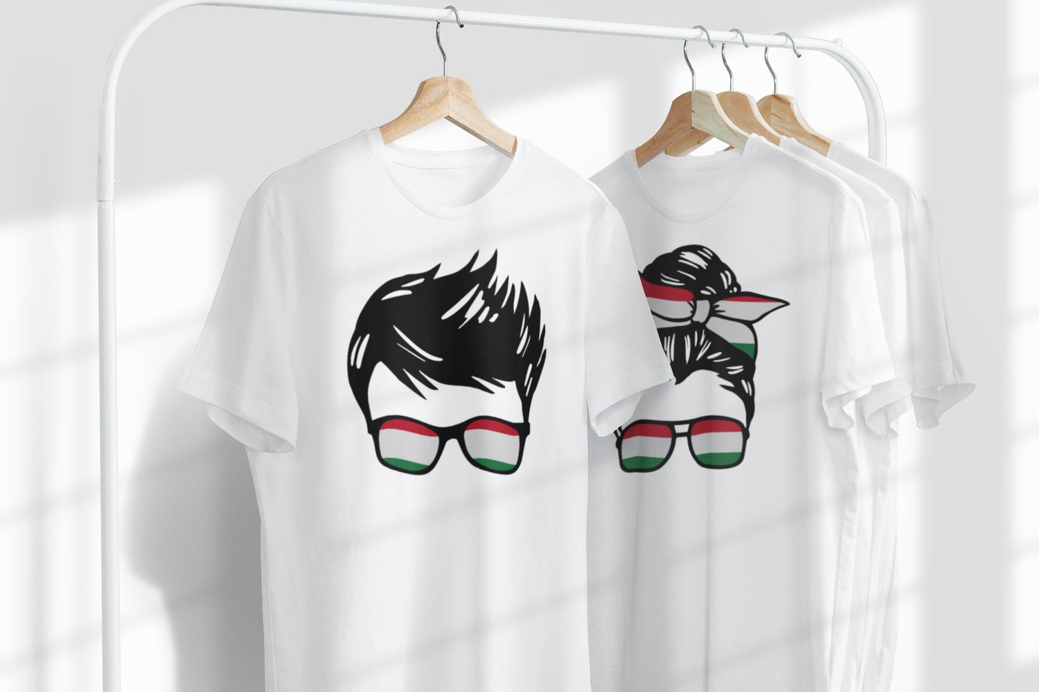 Hungarian Love Graphic Tee for Couples