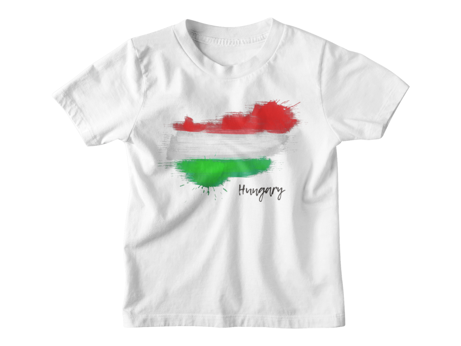 Hungarian Map Adventure Tee for Kids