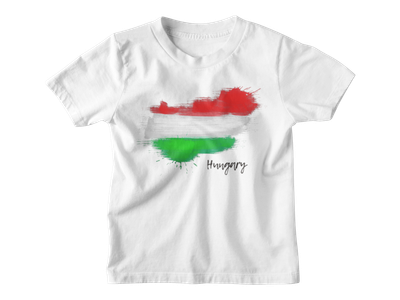 Hungarian Map Adventure Tee for Kids
