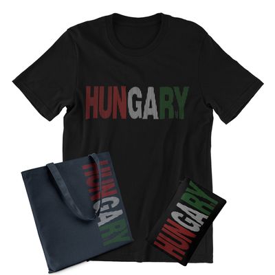 Hungarian Sliced Font Design Collection Bundle