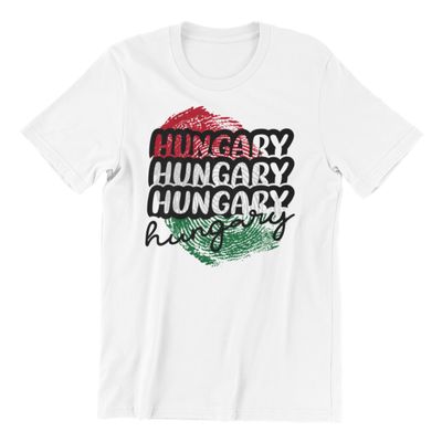 Hungary Sign Personalized Graphic T-Shirt