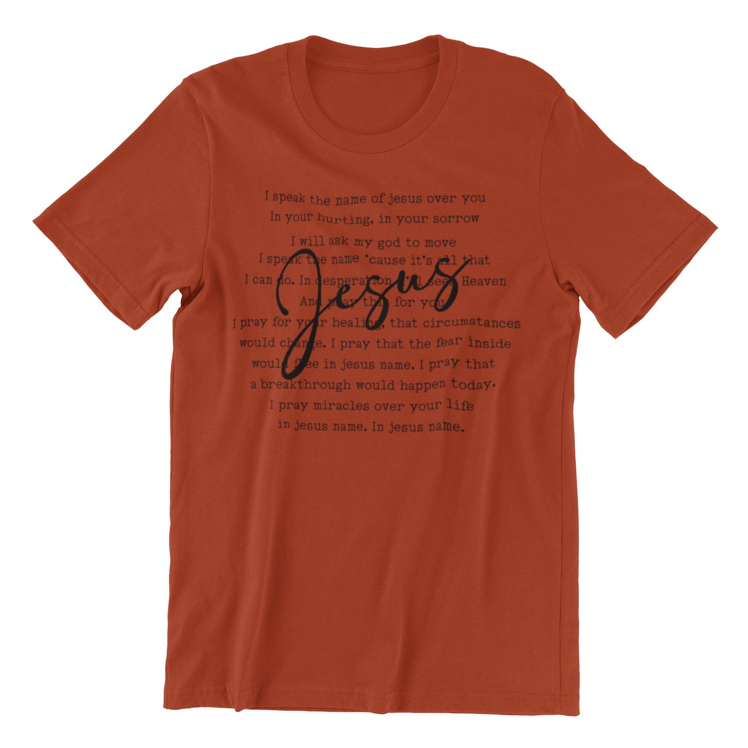 Jesus Name Graphic Tee
