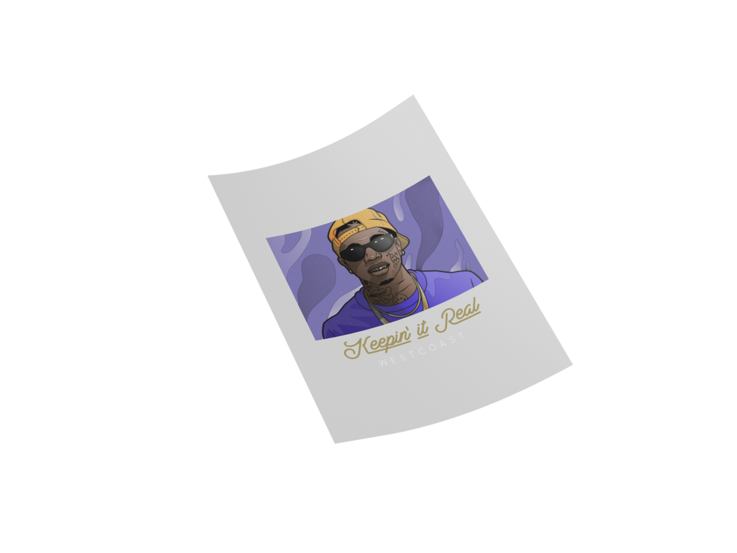 Keepin&#39; it Real Genuine DTF Transfer Design