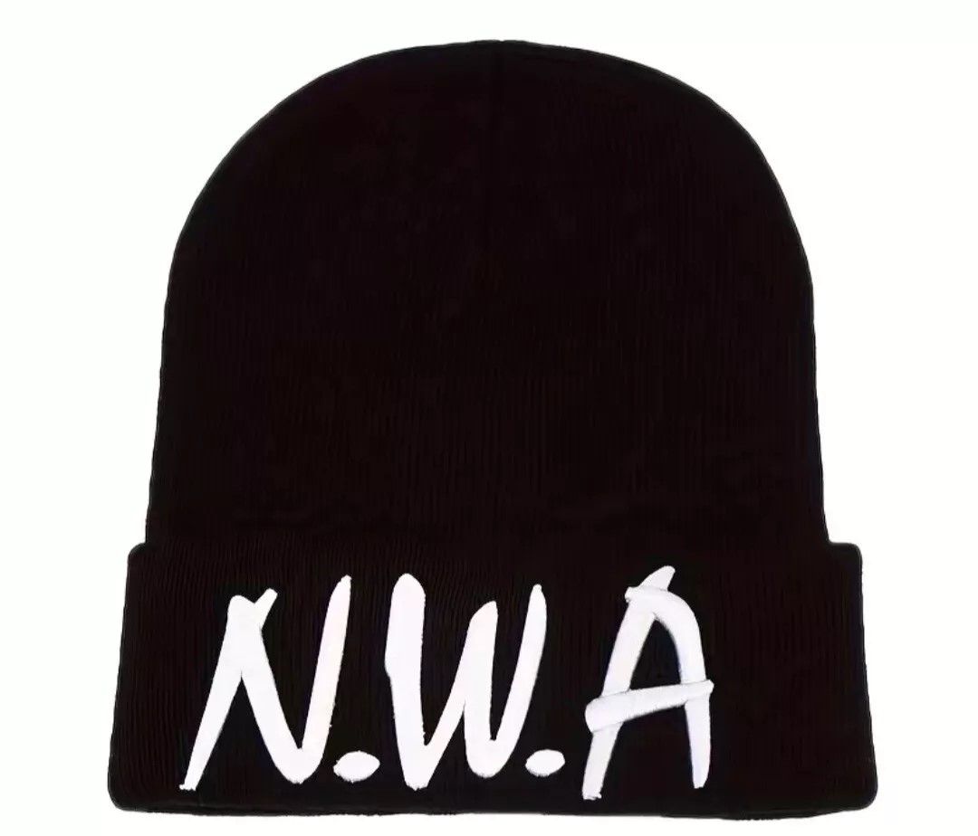 Embroidered Unisex Hip-hop Hat NWA Letter Stylish Beanie