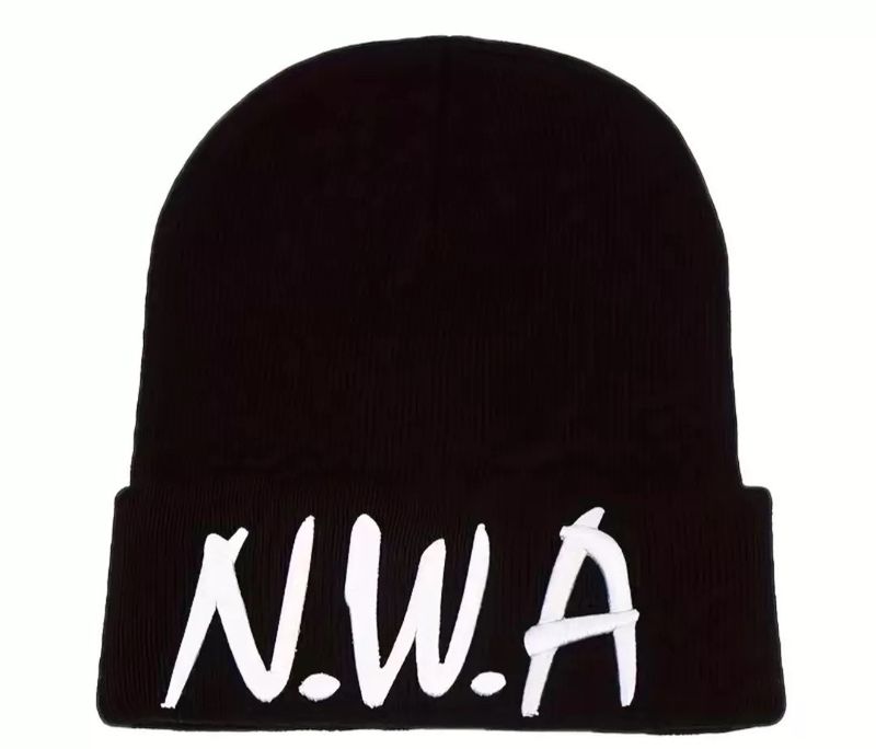 Embroidered Unisex Hip-hop Hat NWA Letter Stylish Beanie