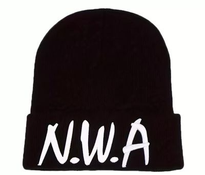 Embroidered Unisex Hip-hop Hat NWA Letter Stylish Beanie