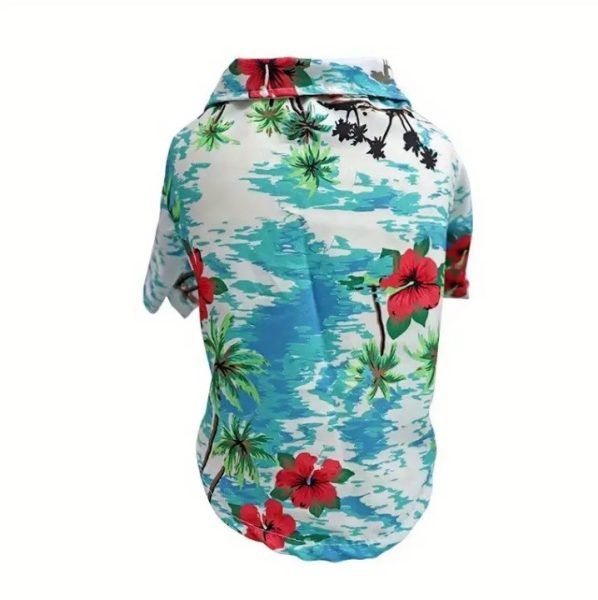 Hawaiian Summer Pet Shirt for Small Dogs and Cats