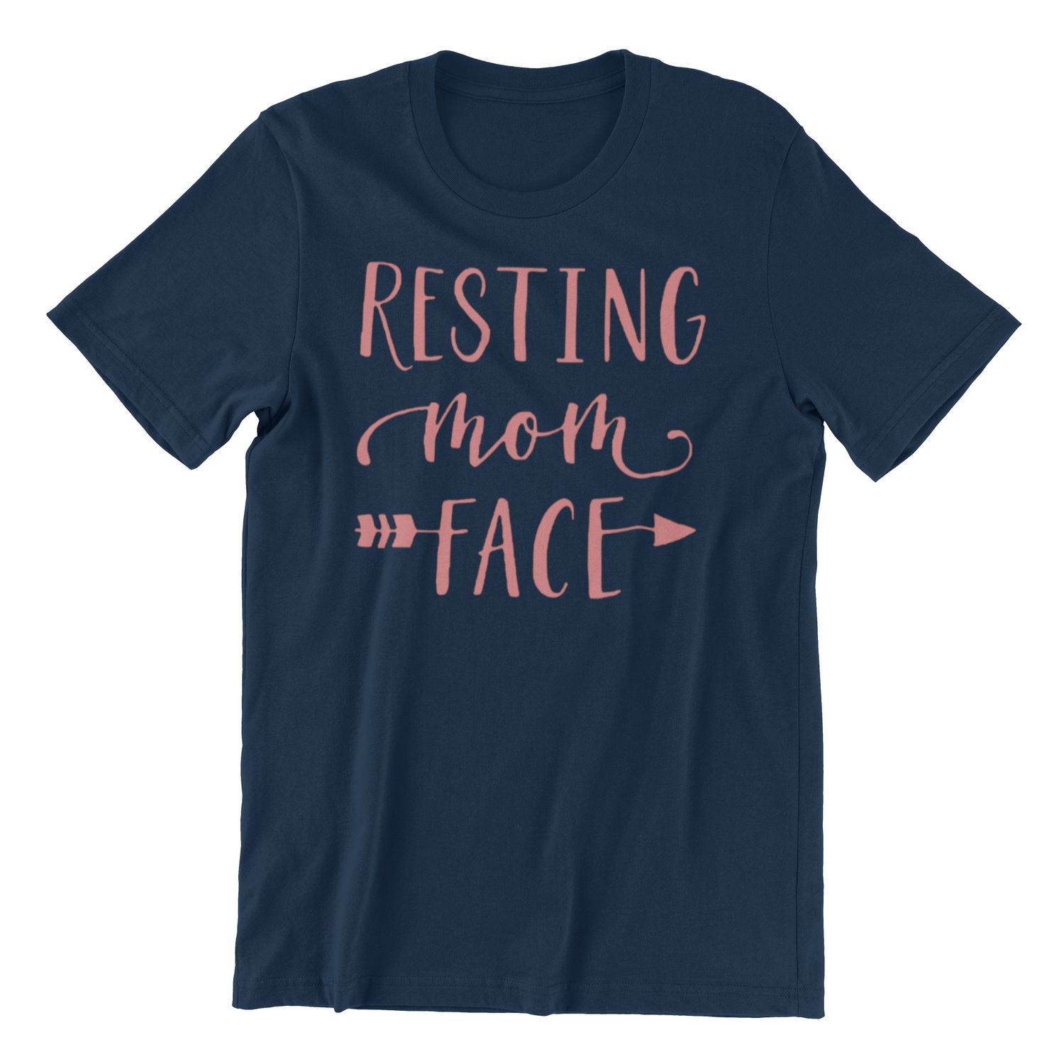 Resting Face Vibes Tee for Moms