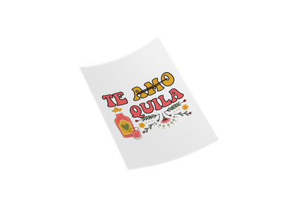 Tequila Love DTF Transfer