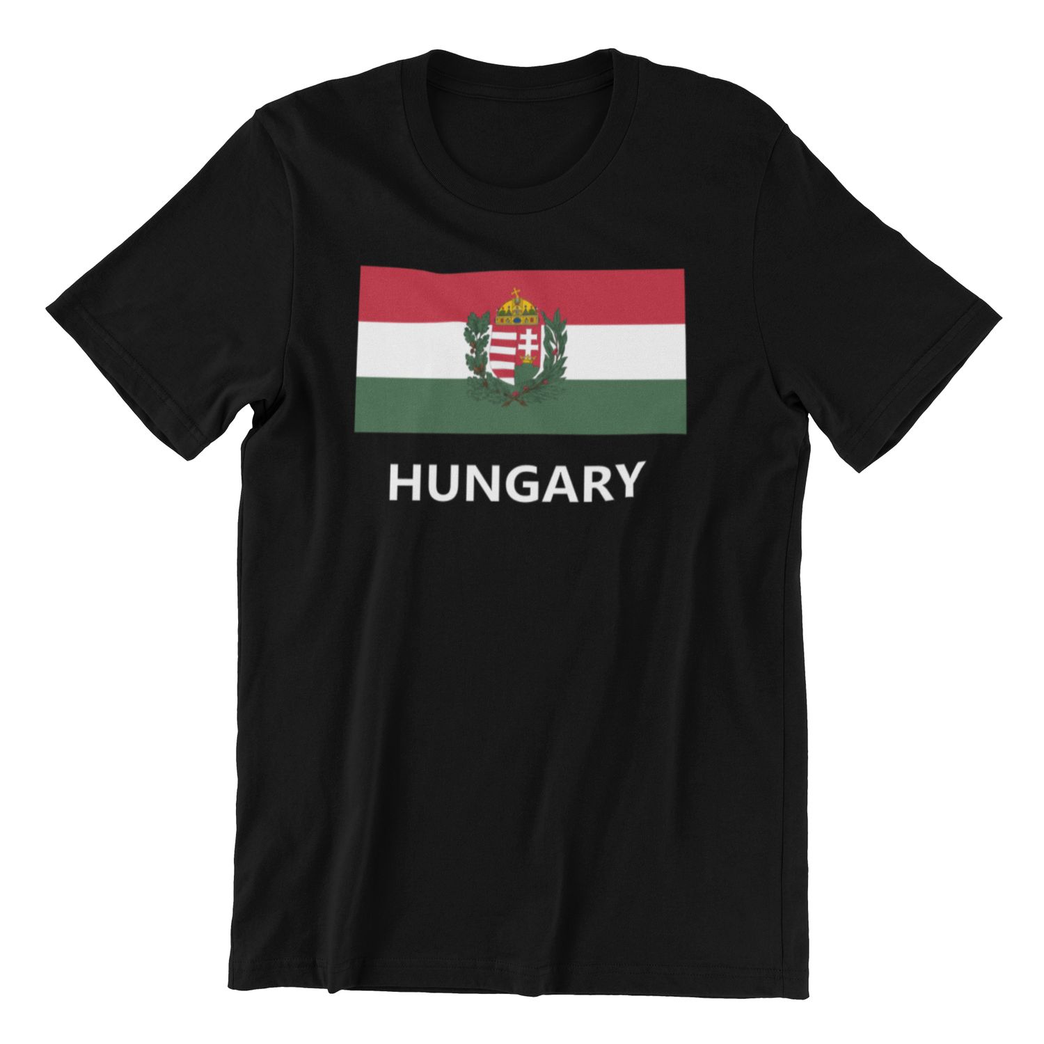 Hungarian Heritage Flag Design Graphic Tee