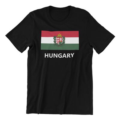 Hungarian Heritage Flag Design Graphic Tee