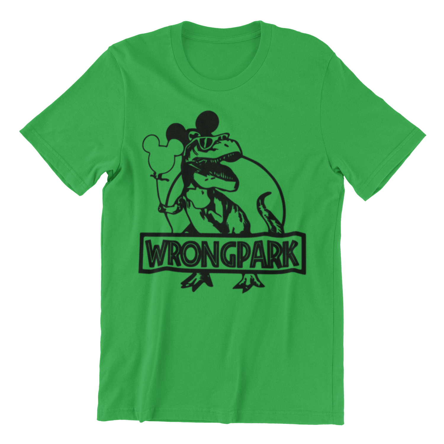 Wrong Park - Hilarious Graphic Tee