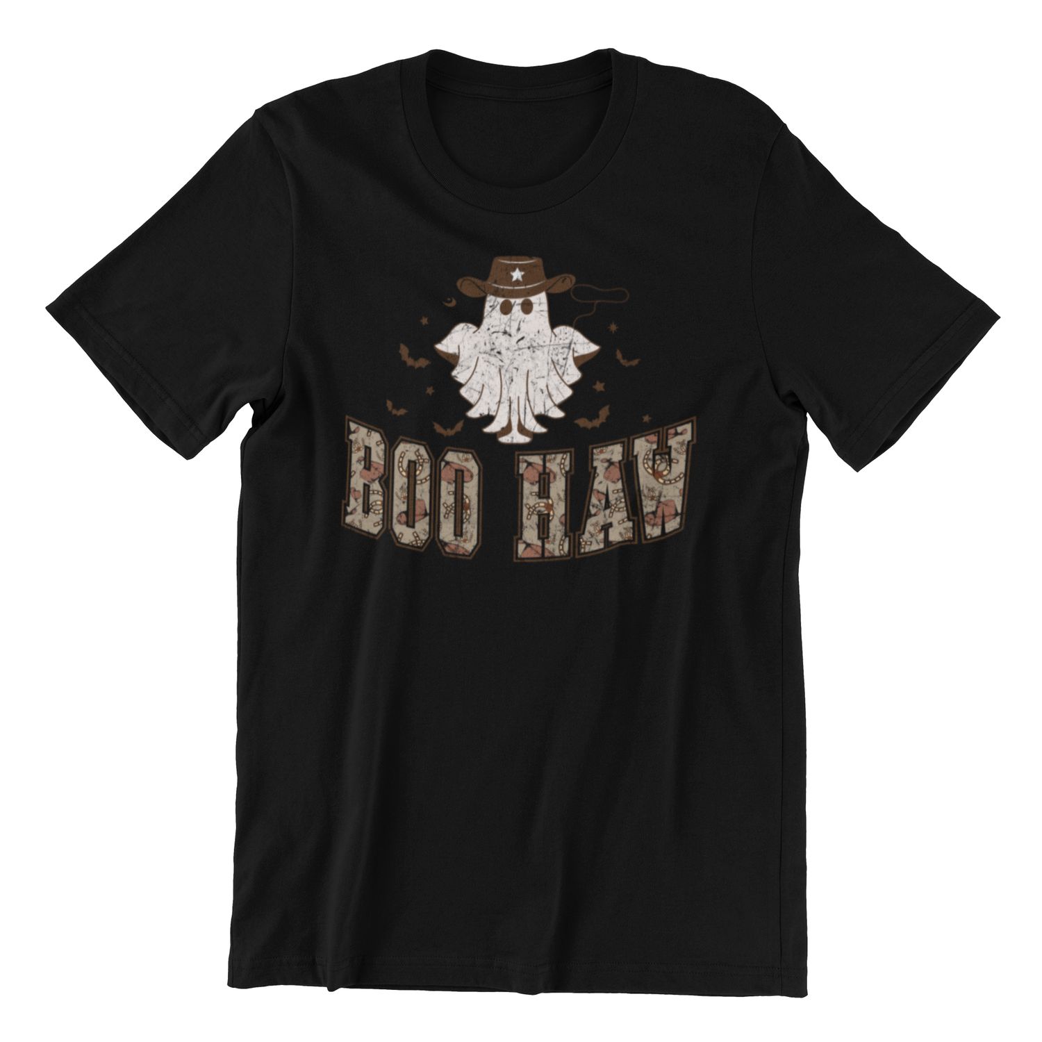 Spooktacular Humor Adult Tee - BOO HAW Edition