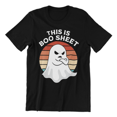 Spooky Style BOO Sheet Graphic Tee