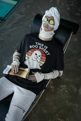Spooky Style BOO Sheet Graphic Tee
