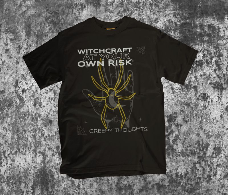 Beware of Magic: Witchcraft Halloween Tee