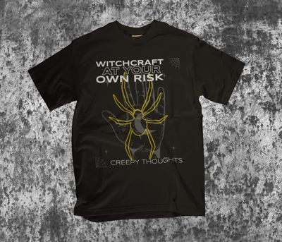 Beware of Magic: Witchcraft Halloween Tee