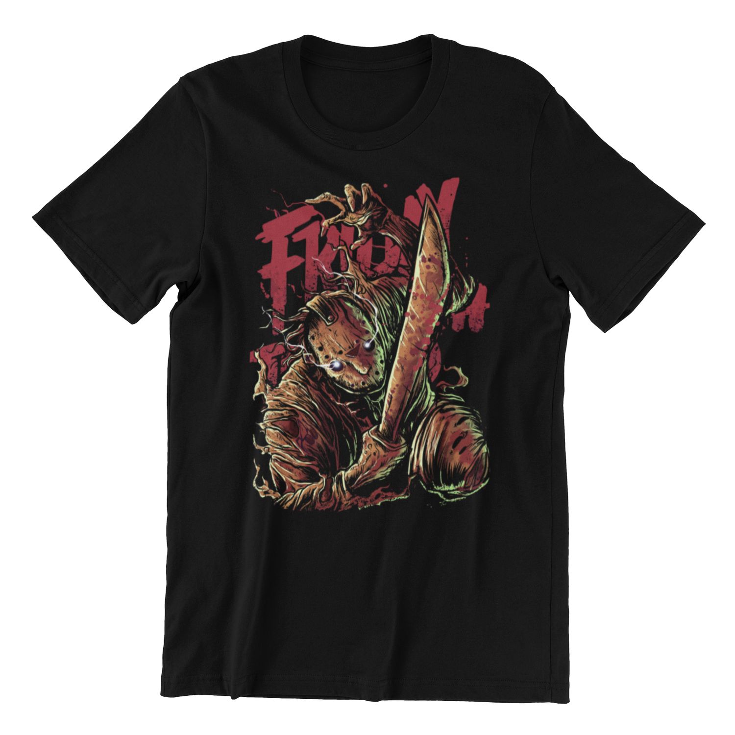 Spooky Jason Graphic Tee for Halloween