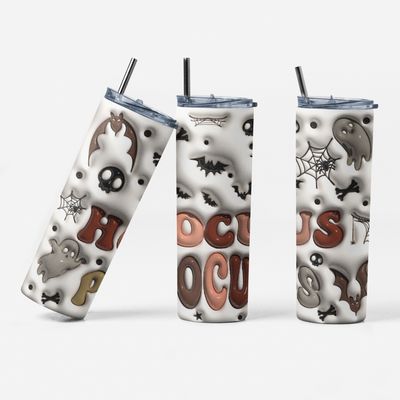 Halloween Magic 20 oz Stainless Steel Tumbler