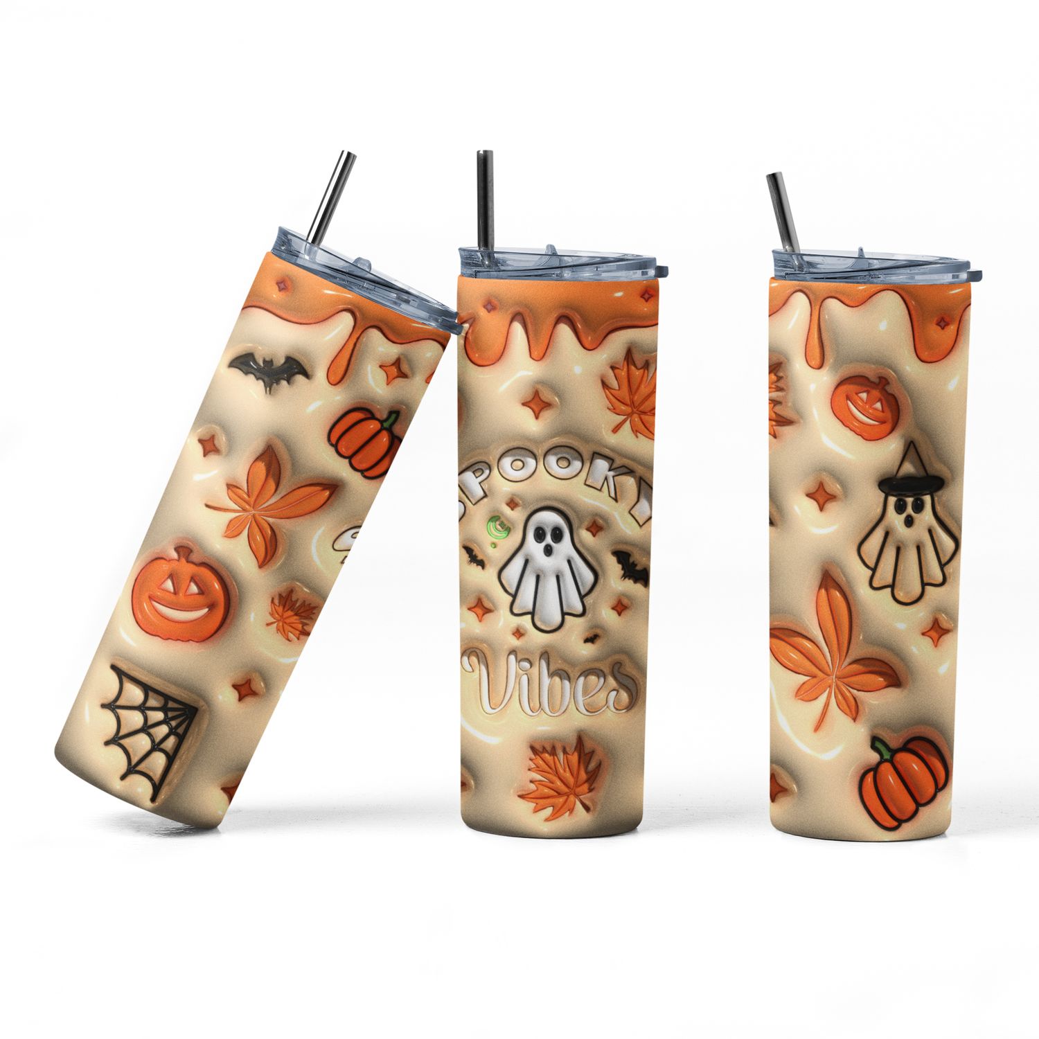Spooky vibes 20 oz Stainless Steel Tumbler