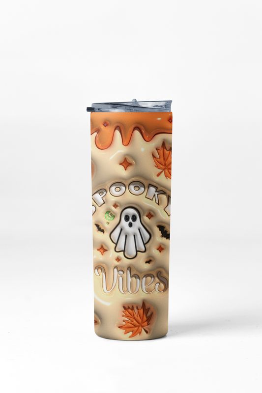 Spooky vibes 20 oz Stainless Steel Tumbler