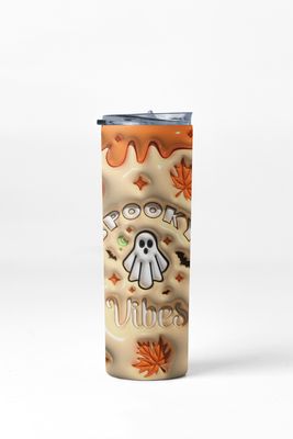 Spooky vibes 20 oz Stainless Steel Tumbler