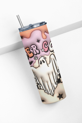 Hauntingly Hilarious Under Cover 20 oz Halloween Tumbler