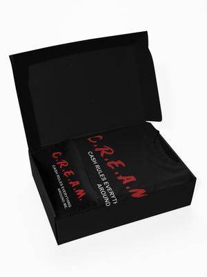 C.R.E.A.M. Cash Rules Everything Around Me Hip-Hop Inspired T-Shirt or Canvas Moneybag