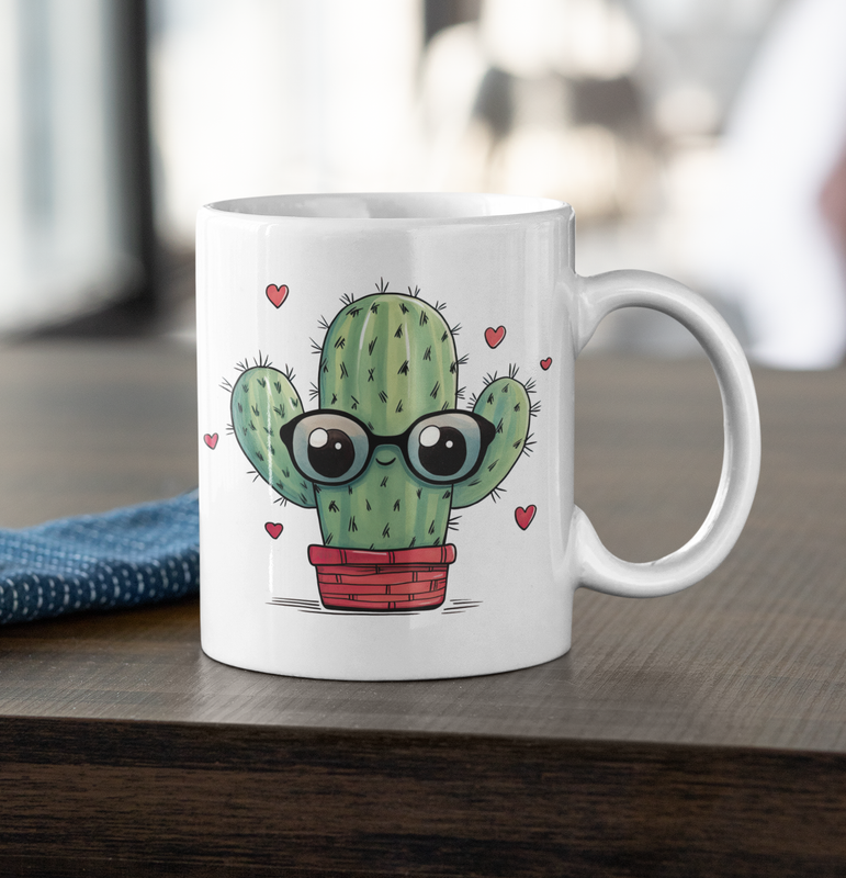 Cute Cactus Mug