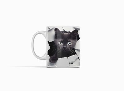 Black Cat Mug