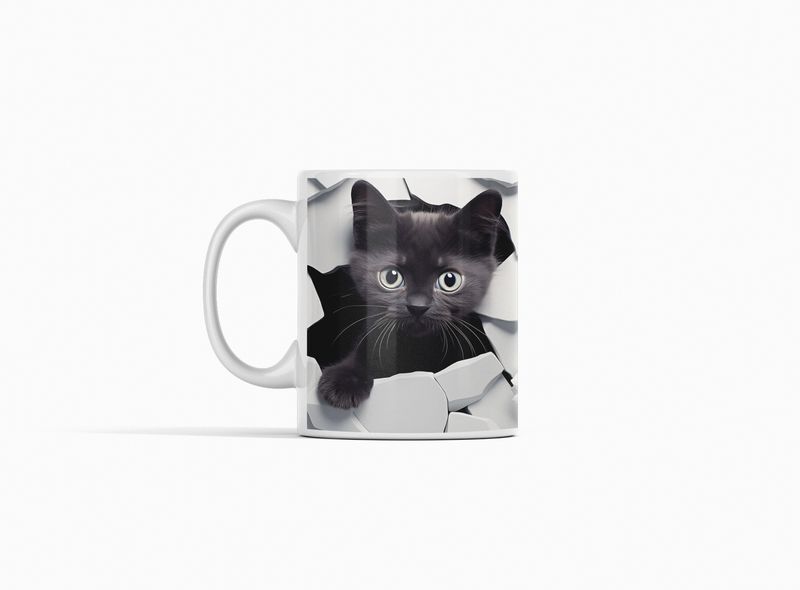 Black Cat Mug