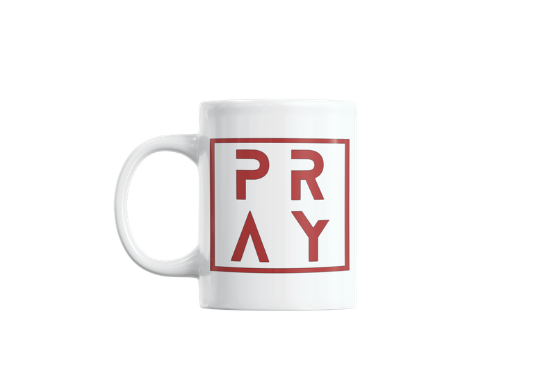 PRAY Chic Ceramic Coffee Mug