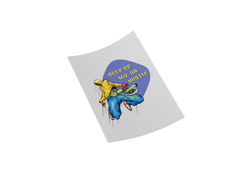 Hip-Hop Vibes DTF Transfer Design