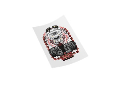 Retro Vibes DTF Transfer - Yo Mad Bro Edition