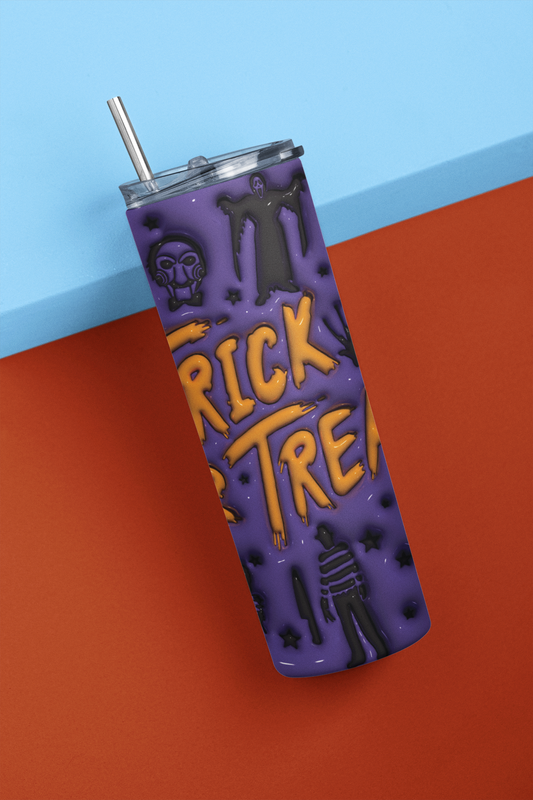 Trick or Treat Scary Movie Edition 20 oz Halloween Tumbler