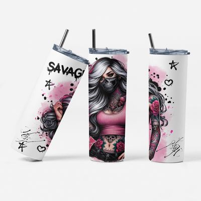 SAVAGE Stylish Stainless-steel tumblers