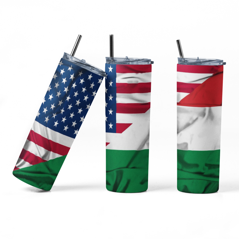 Hungarian American Flag Collection 2