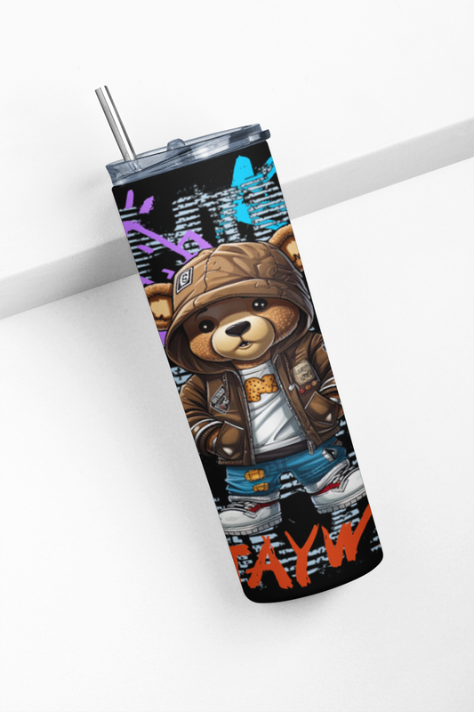 AKC Design Graphic Tumbler – Stylish Hydration On-the-Go