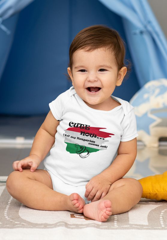 Adorable Baby Short Sleeve Bodysuit and Bib Set