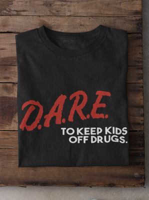 D.A.R.E. Custom Graphic Tee - Popular Design