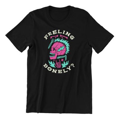 Bonely Vibes Retro Graphic Tee