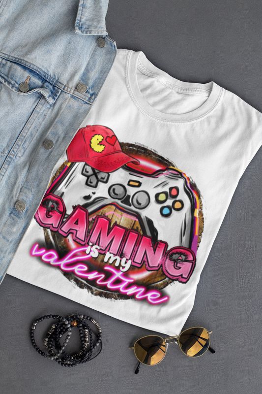 Valentine Gamer Graphic Tee