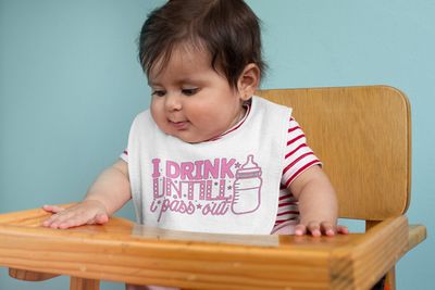 Giggle and Grub: 4 Hilarious Baby Bibs Set