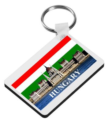 Hungarian Heritage Keychain