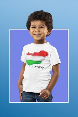 Hungarian Map Adventure Tee for Kids