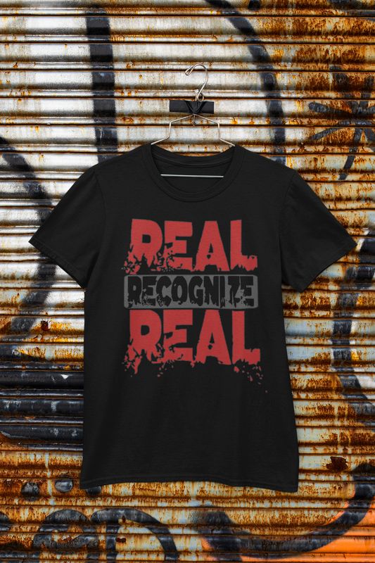 Real Recognize Real Custom 12" DTF Transfer Design