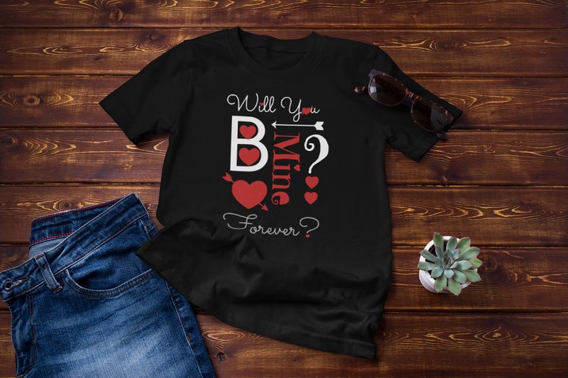 Will You Be Mine Valentine Graphic Tee