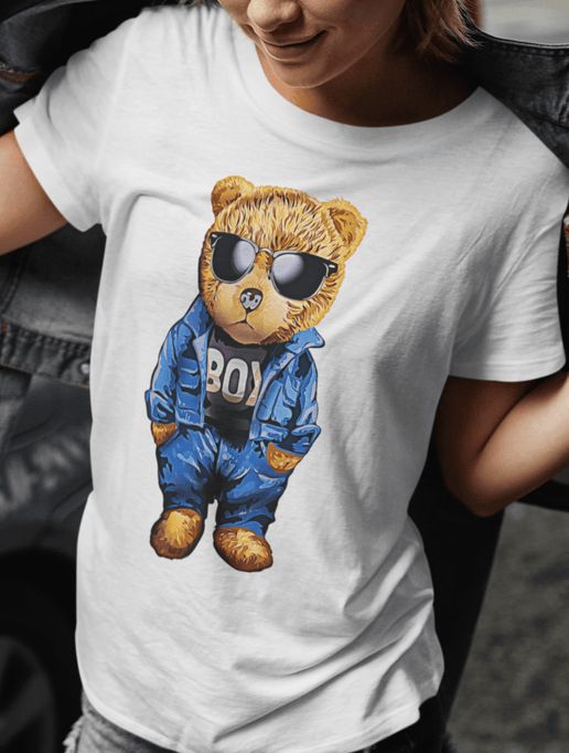 Teddy Boy Kids' Custom Graphic T-Shirt