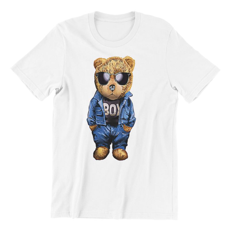 Teddy Boy Kids' Custom Graphic T-Shirt