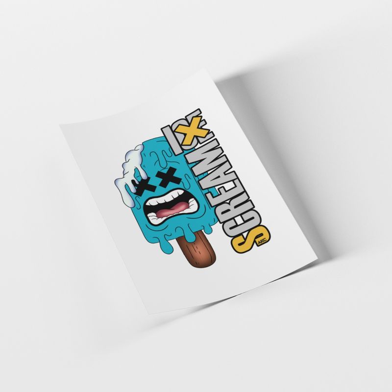 Reaction by AKC United DTF Transfer Iron on Decal